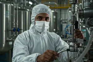        عمال تشغيل ماكينات ومعدات المنتجات الكيميائية   